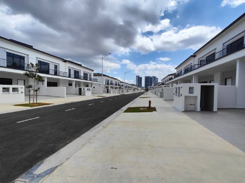 Wallace Type Double Storey Link Cluster The Commune Eco Botanic