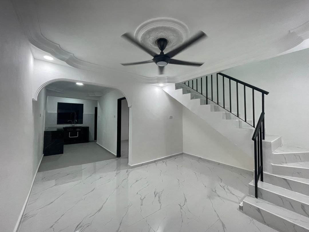 Double storey medium cost Taman Kota Masai