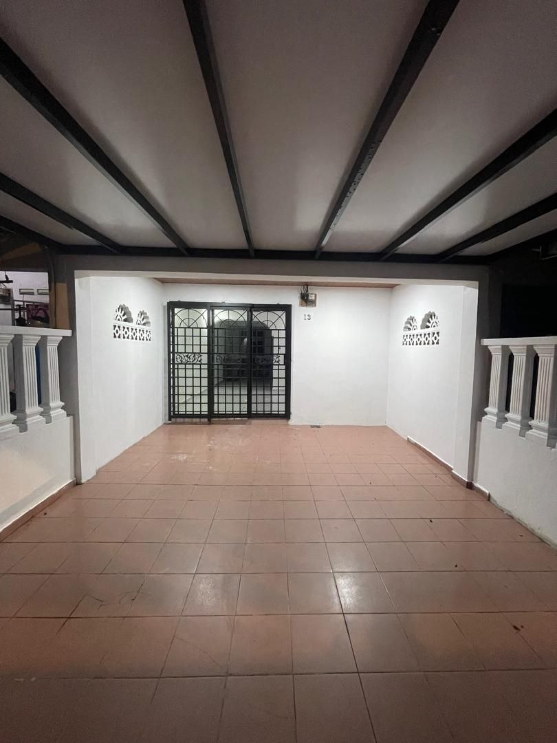 Double storey medium cost Taman Kota Masai 8