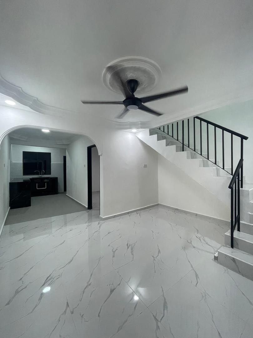 Double storey medium cost Taman Kota Masai 3