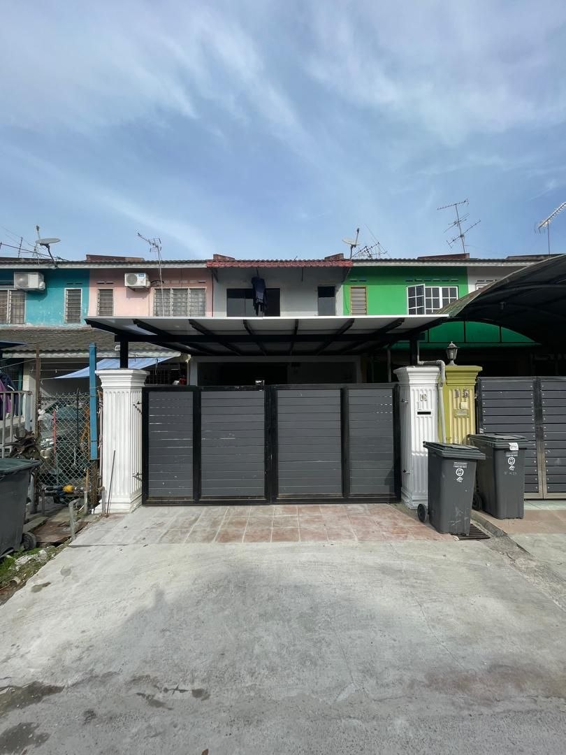 Double storey medium cost Taman Kota Masai 29