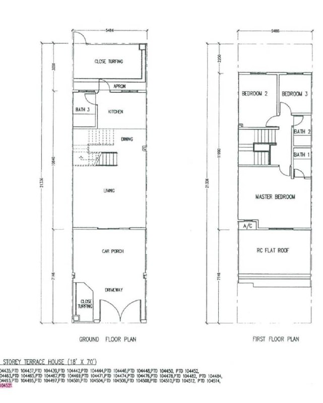 Double Storey Terrace House Zone E Jalan Sri Putri 6
