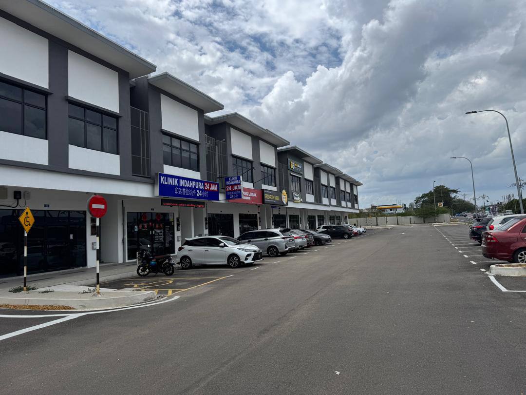 End-lot Shoplot (New) Kulai Batu 19 Jalan Rimbun